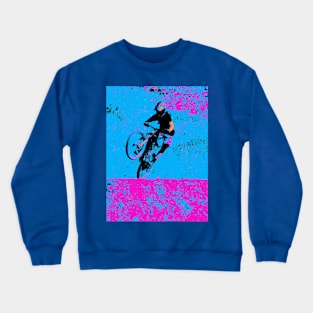 Lets Ride! - Mountain Bike Rider Crewneck Sweatshirt